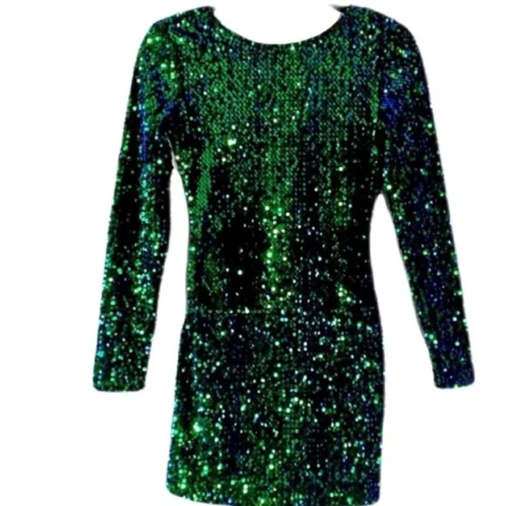 Sequined Party Dress